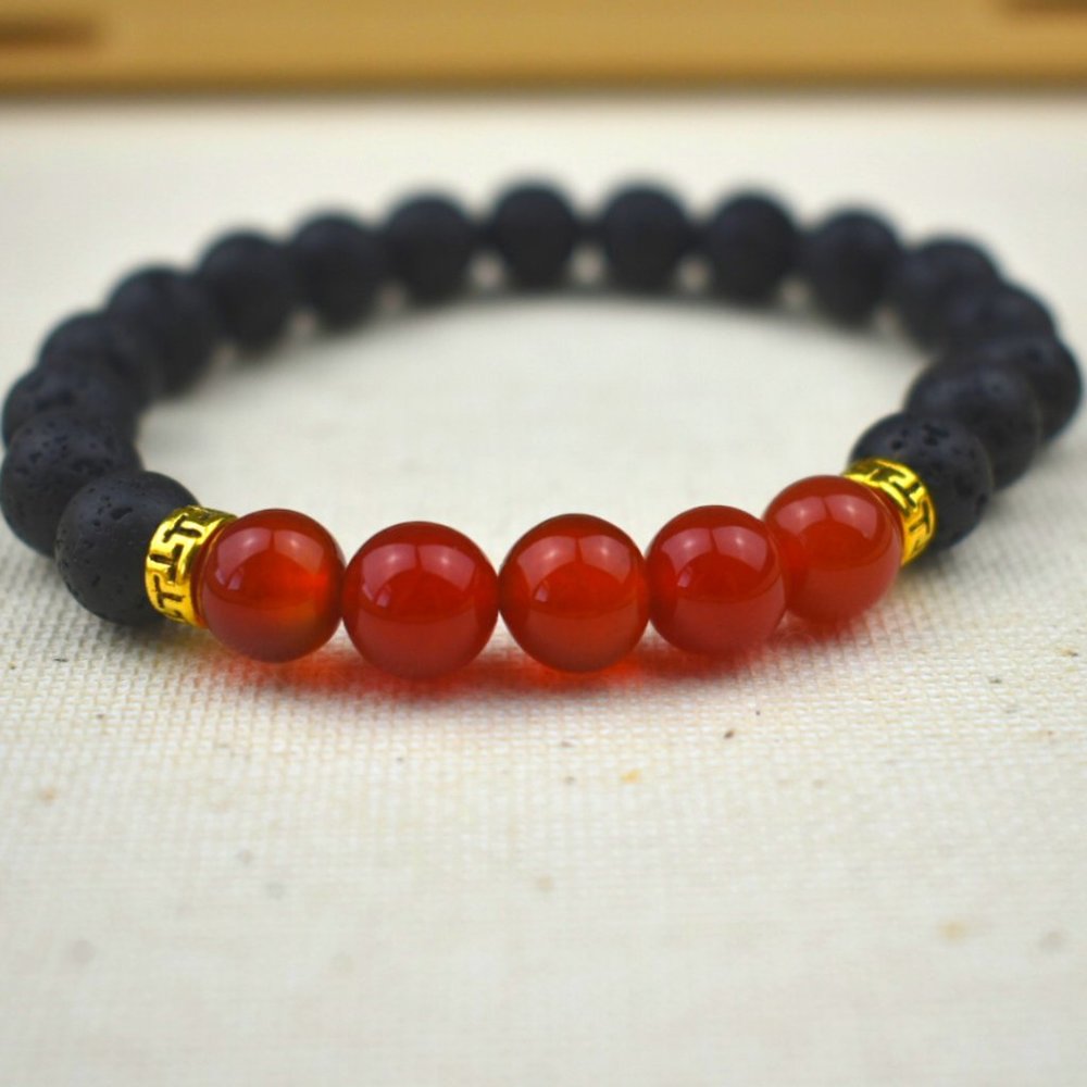 3/$15 - Essential Oil Bracelet – Orange